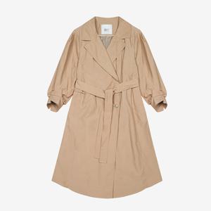 [베스띠벨리]더블 레이어 트렌치코트 BKNAC2603