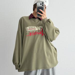 나야홍 / 아이우먼 뉴할리웃라운드티셔츠 NMX130M601 빅사이즈