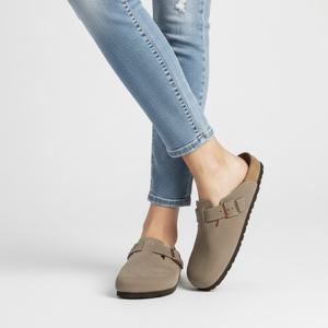 전사이즈(바로배송) 버켄스탁 보스턴 소프트 풋베드 토프 타우페 내로우 0560773