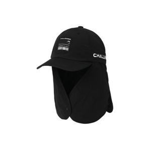 챌린저 유니 로고 포인트 탈부착 썬가드 볼캡 블랙 CHE2UCP5279BK