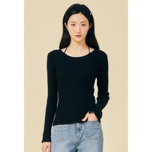 [제이제이 지고트]스트랩 골지 풀오버 니트(GP2A1POR21)