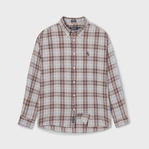 [후아유] Shadow Plaid Flannel Overfit CheckShirt WHYCF3732U
