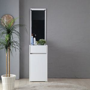 [우아미가구]쿠쿠아 심플 스탠딩 화장대 수납형