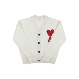 (명품) 아미 빅하트 로고 울 가디건 BFUKC002
