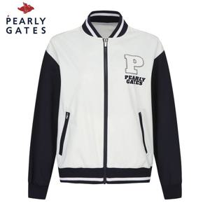 [파리게이츠] 파리게이츠 여성 컬러 믹스 백 로고 윈드브레이커 521C3JP254_WH