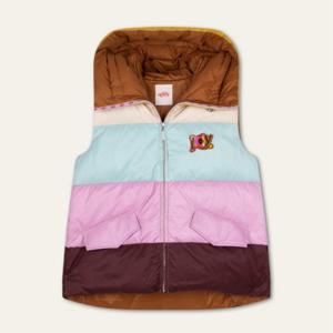 [오일릴리]패턴 오리털 베스트 OWEFAVT001-89