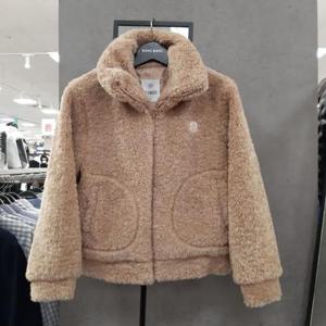 뱅뱅 HC09 여자 네잎클로버 뽀글이 후리스점퍼 CUK605