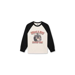 [탑텐키즈]공용) 라글란 티셔츠 (마인드어데이 커버캣) MKF4TS3801