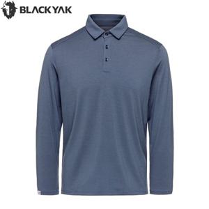 블랙야크 남성 가을 아웃도어 등산 긴팔 티셔츠 메리노 울 카라 긴팔티1 1BYKTFU008ST