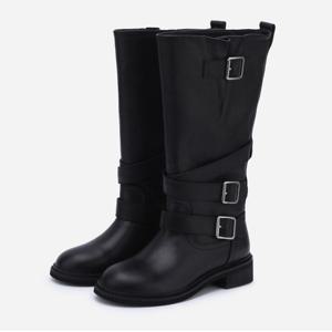 [써스데이아일랜드]소가죽 버클 바이커 부츠 t248mse231