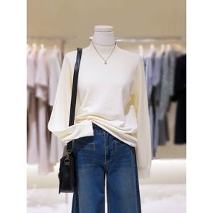 [숲]베이직 반목 니트  SBALK331