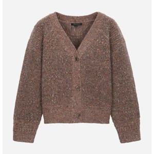 [써스데이아일랜드](T258MCD233W)하찌 브이넥 니트 가디건