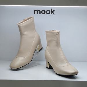 [무크]여성 베이직 스판부츠 422606 YQ TZHH1SD