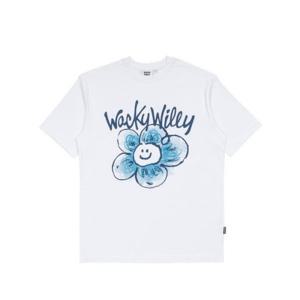 와키윌리반팔티 CQK WA2502ST06WH 빅 릴리 반팔 티셔츠 화이트
