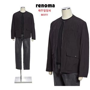 [레노마캐주얼]봄여름 이태리수입 블랙 프리미엄 캐주얼점퍼RQBU08AAS LDA