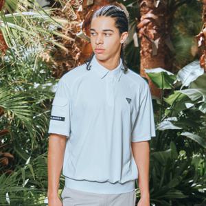 챌린저 냉감트리코트 소매포켓 남성 블루종 반팔티셔츠 화이트 CHD2MST0245WH