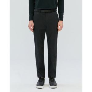 헤지스 골프 26SS ROYAL NAVY 블랙 남성 슬림핏 베이직 팬츠 HUPA6A201BK