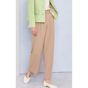 [더아이잗]더아이잗 턱 디테일 플랩 와이드 팬츠 IP3A0SL141