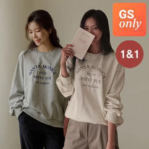 [GS단독-저스트원] 1&1 산타모니카 자수 맨투맨