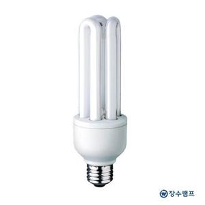 장수램프 삼파장 전구형 형광램프 EL 20W 주광색