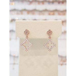 볼라레 세이브존01 특별한 선물 샤이니 스타라인 드롭 귀걸이 spe843