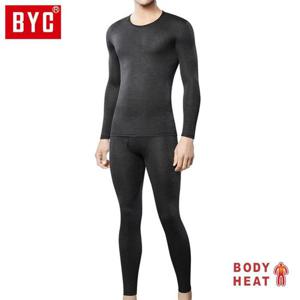 BYC 남성 보디히트 상하세트 DOLU2232-재색