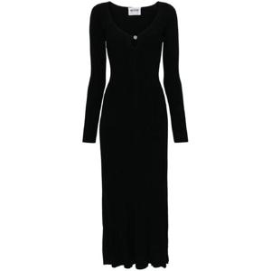 25 FW 모스키노 골지 니트 맥시 드레스 242K1A04868205 TP432130436