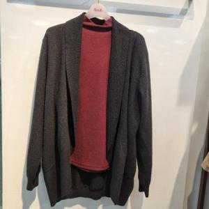 수스 HC36 숄스타일가디건 S254 BKTA59