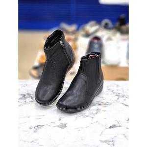 허시파피 세이브존05 여성3Cm굽심플리스앵클부츠 LCLXOEFJ603