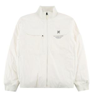 데상트 니트 하이브리드 구스 다운자켓 SP321DKT92IVY