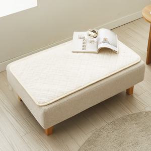 눕자 카본 탄소 전기방석 2인용 소프트극세사 베이지 50X90