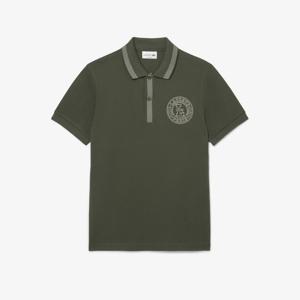 [라코스테공식] 남성 퍼프 프린팅 반팔 폴로 셔츠 PH2527-55G HCF