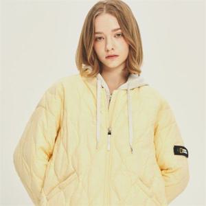 내셔널지오그래픽 N231WPD930 여성 딩고 퀼팅 변형 스트링 패딩 점퍼 BUTTER 332308