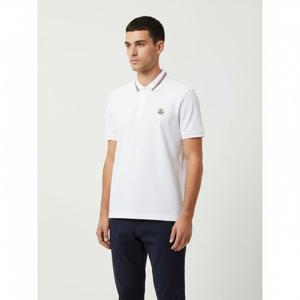 몽클레르 몽클레어 패치로고 카라 삼선 스트라이프 반팔 남성 PK티셔츠 8A00021 89A16 002