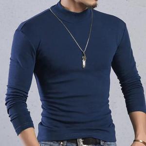 남성 스판 텍틀넥 데일리 목폴라티 SD-251118