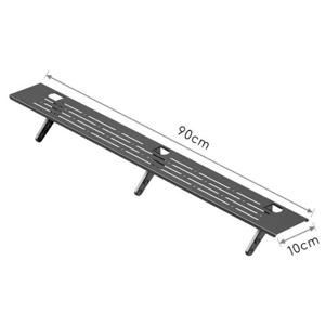 상단선반 티놀지 모니터 TV 거치대 랙 트레이 90CM