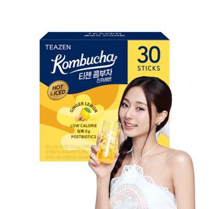 티젠 콤부차 진저레몬 30스틱입 (HOT & ICE 겸용)