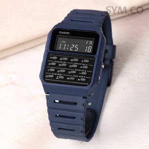 카시오 CA-53WF-2B 데이터 뱅크 레트로 디지털 계산기 남자 우레