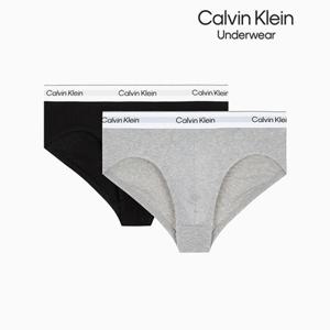 CK언더웨어 NB4387UJH 아이콘 코튼 스트레치 힙브리프 2PK