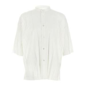 이세이미야케 옴므플리세 엣지 플리츠 칼라 셔츠 HP56FJ305 01