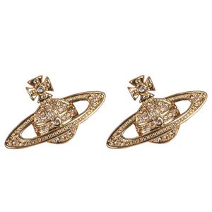 비비안웨스트우드 여성 미니 바스 릴리프 귀걸이 골드 62020033 02R121