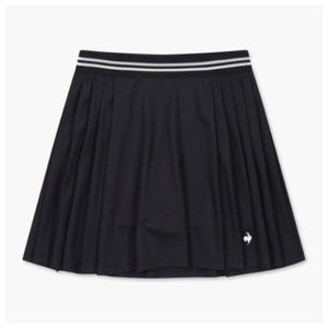 [르꼬끄]르꼬끄반바지 NQJ QP322TSK73-BLK 피케 플리츠 스커트 /