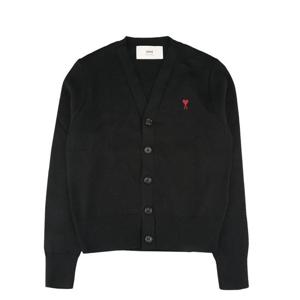 아미 FKC374 001 009 드 쾨흐 울 메리노 가디건 블랙