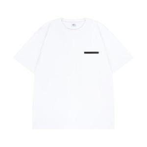 벨루티 R28JRS155001 000 레더 탭 포켓 반팔티셔츠