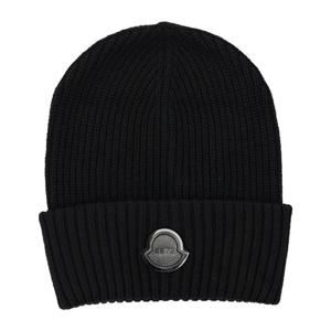 몽클레어 리브 니트 폴디드 브림 비니 3B00002M6727 999