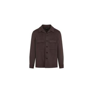 제냐 롱슬리브 버튼 오버셔츠 UGV46A2SOT6B M06MARRONEMEDIOUNITO TP953312289