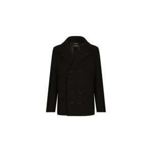 25 FW 돌체앤가바나 로고 태그 더블 브레스티드 피코트 G036DTHUMQQ TP432018567