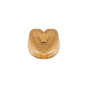 베르사체 하트 셰이프 메두사 모티프 링 DG5H052DJMT
