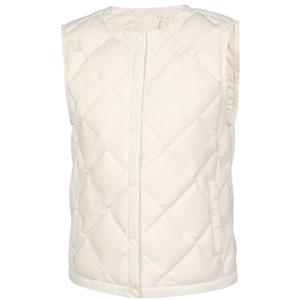 [와이드앵글]여성 심리스 라운드 다운 베스트 WWW24691W6