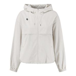 M 파리게이츠바람막이 NQC 521E1JP281_BG 여성 패널 시어서커 후드 점퍼